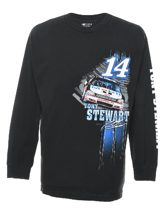 Referral Discount insulated coatBlack & Blue #14 NASCAR Design Tony Stewart T-Shirt - L Referral Discount insulated coatBlack & Blue #14 NASCAR Design Tony Stewart T-Shirt - L
