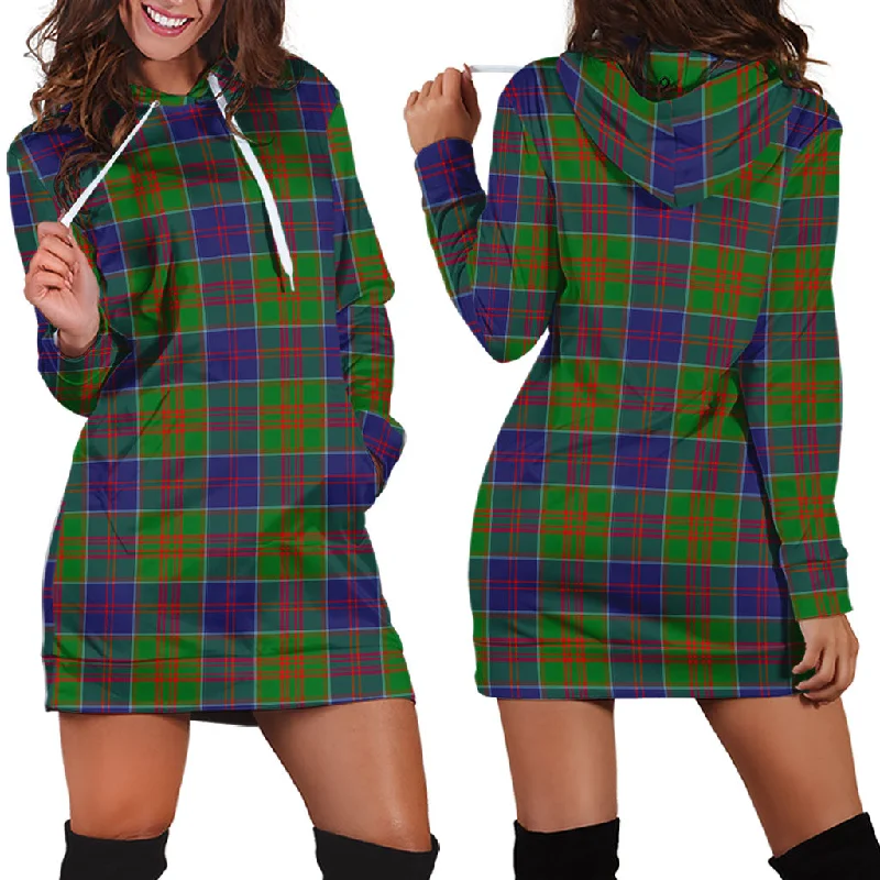 Markdowns Stewart of Appin Hunting Modern Tartan Hoodie Dress