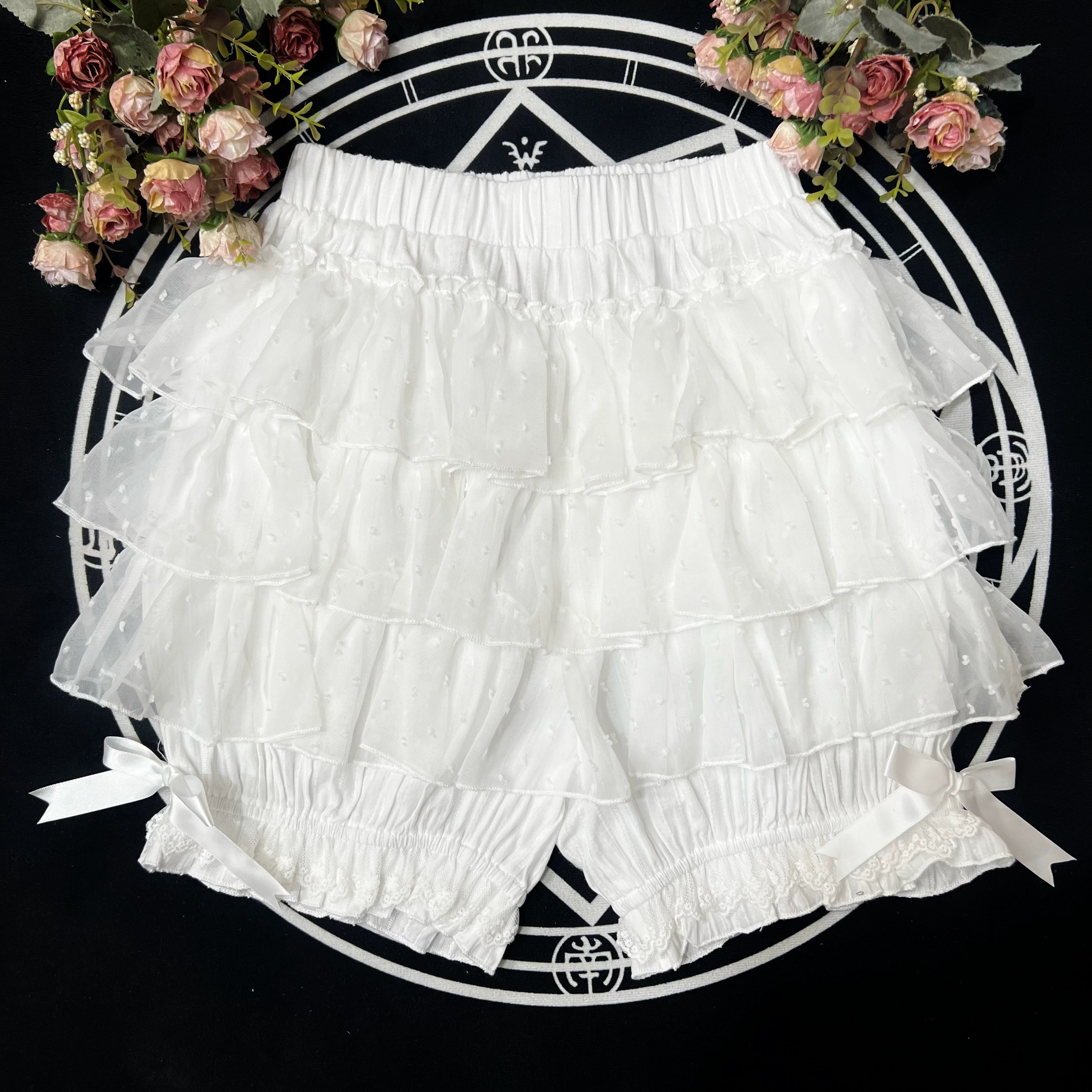 t-shirt dressDMFS Lolita~Daily Lolita Bloomers Safety Anti-Flash Lace Shorts