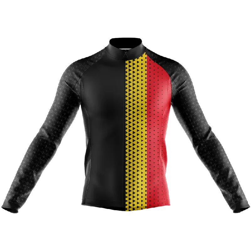 lightweight workout sweatshirtBelgium Long Sleeve Cycling Jersey