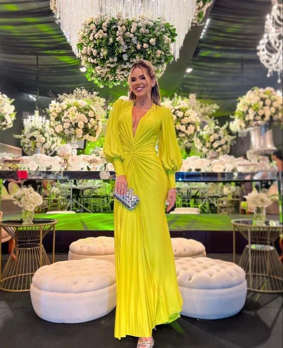 Final Clearance stylish party dressWomen's Dresses V-Neck Lantern Long Sleeves Evening Dress Y5589 Final Clearance stylish party dressWomen's Dresses V-Neck Lantern Long Sleeves Evening Dress Y5589