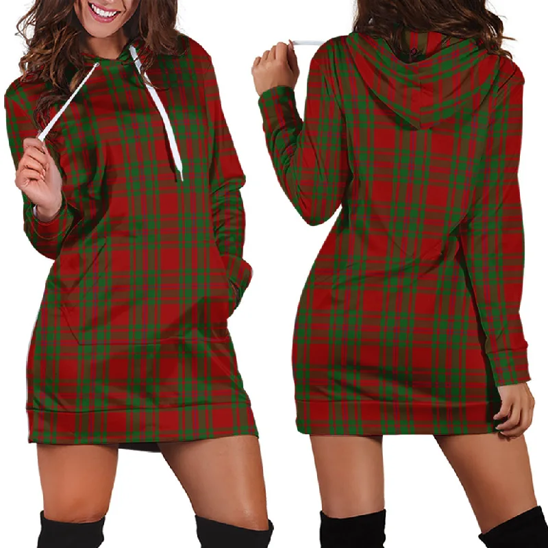 Stock Clearance MacIntosh Red Tartan Hoodie Dress