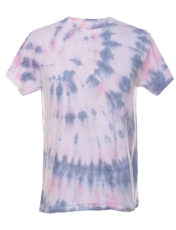 stylish lightweight coatTie Dye Design Pink & Lilac T-Shirt - M