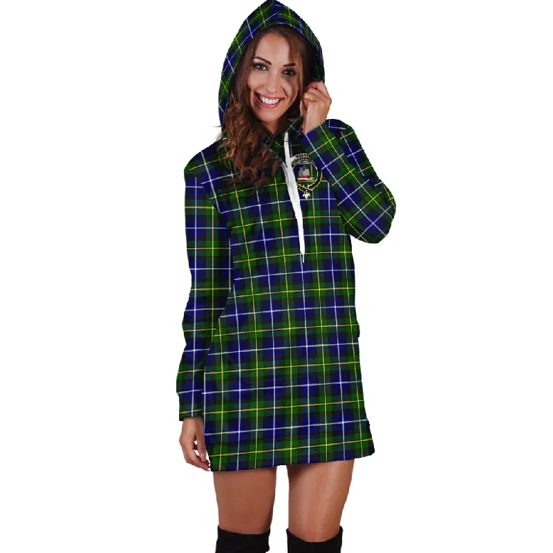 Lowest Price MacNeil of Barra Modern Tartan Hoodie Dress with Family Crest