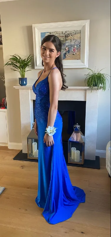 Last Chance ruched dressRoyal Blue Mermaid Long Prom Dress,School Formal Dress Y7236 Last Chance ruched dressRoyal Blue Mermaid Long Prom Dress,School Formal Dress Y7236
