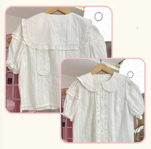 rabbit ear blouse