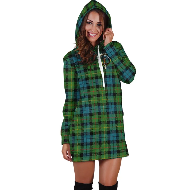 Mega Sale Rollo Ancient Tartan Hoodie Dress with Family Crest