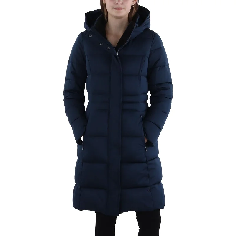 insulated jacketGemma Womens Cold Weather Hooded Puffer Jacket