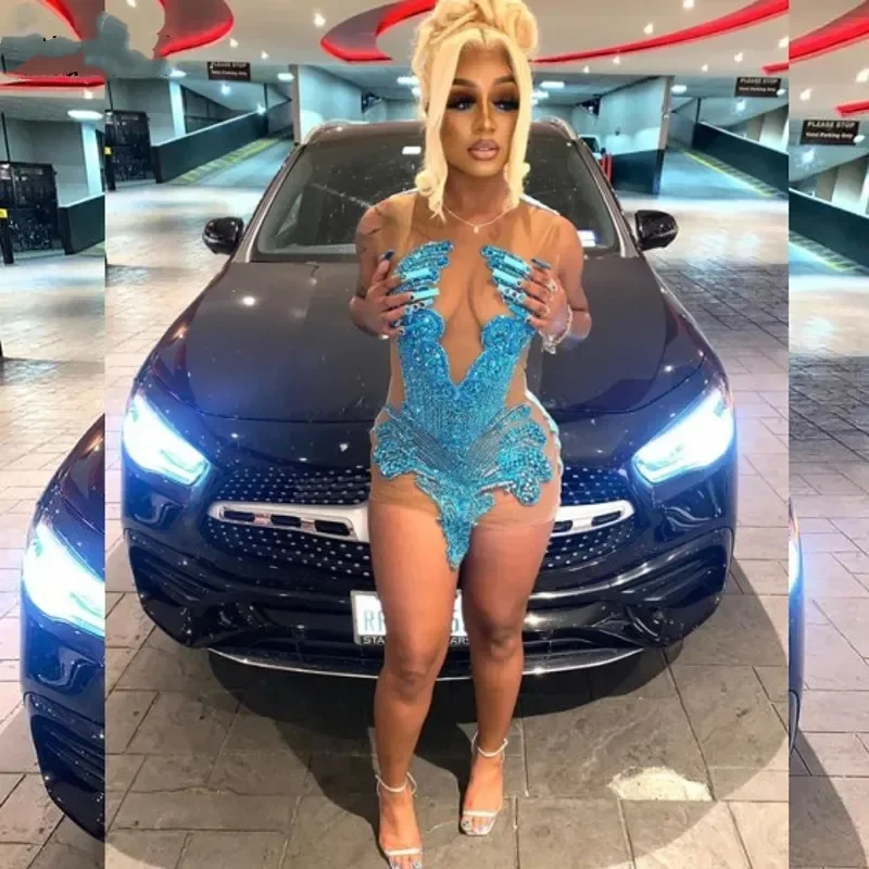 Crazy Savings casual evening dressSexy See Through Prom Dresses Rhinestone Sheer Mini Birthday Dress Outfits Party Gowns Vestidos De Graduación Homecoming Wear Crazy Savings casual evening dressSexy See Through Prom Dresses Rhinestone Sheer Mini Birthday Dress Outfits Party Gowns Vestidos De Graduación Homecoming Wear