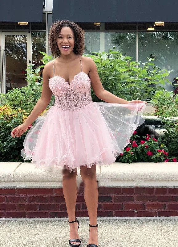 Unbeatable Prices shift dressPink Homecoming Dresses Spaghetti Backless Short Appliques Beads Mini Girls Prom Party Gowns for Sweet 15 Unbeatable Prices shift dressPink Homecoming Dresses Spaghetti Backless Short Appliques Beads Mini Girls Prom Party Gowns for Sweet 15