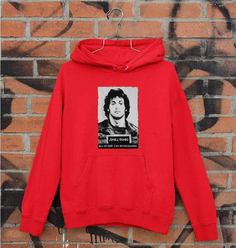 Online Specials comfortable fleece hoodieJohn Rambo Unisex Hoodie for Men/Women
