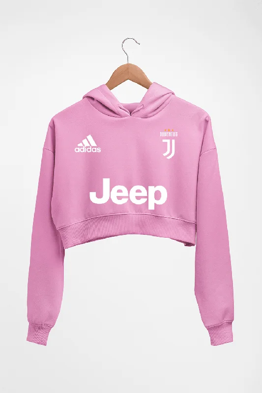 Bargain Prices casual pullover hoodieJuventus F.C. 2021-22 Crop HOODIE FOR WOMEN