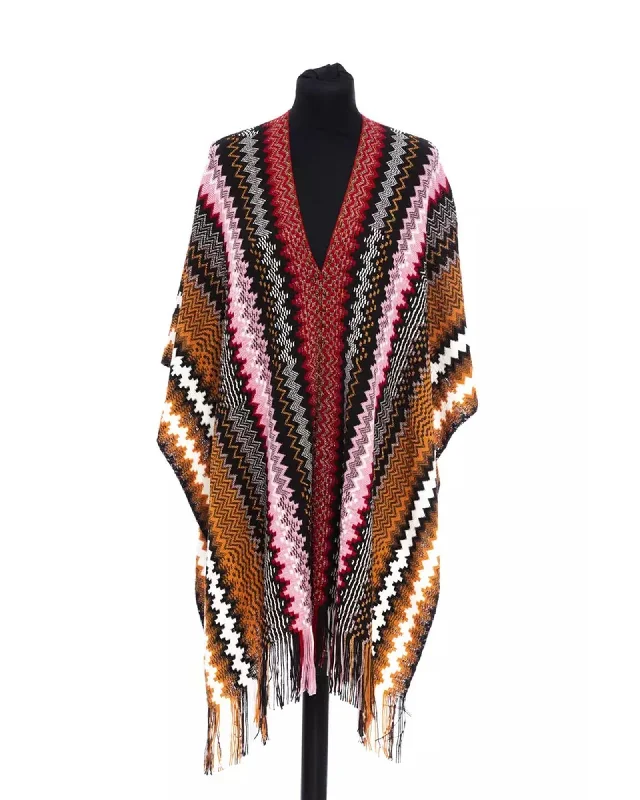 Exclusive Online Offer tailored coatMissoni  Women's Zigzag Poncho