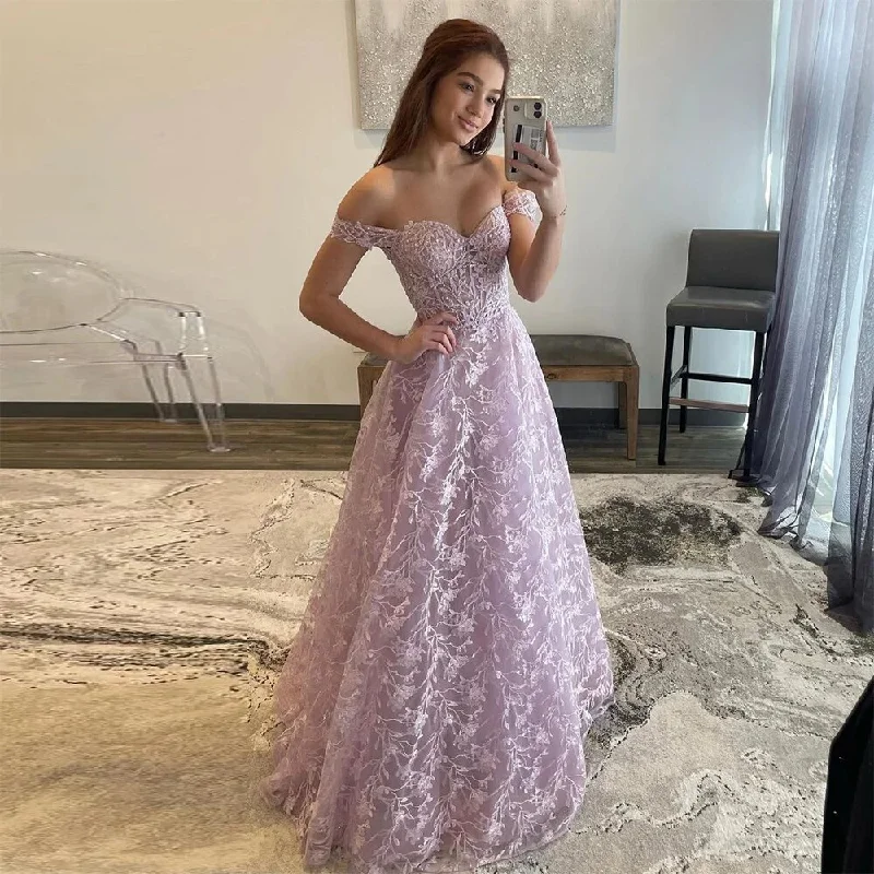 Deal of the Day casual midi dressElegant Appliques Lace Prom Dresses Off the Shoulder A-Line Evening Gown Graduation Party Dress Pageant Gowns Deal of the Day casual midi dressElegant Appliques Lace Prom Dresses Off the Shoulder A-Line Evening Gown Graduation Party Dress Pageant Gowns