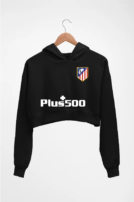 Take Advantage classic hoodieAtletico Madrid 2021-22 Crop HOODIE FOR WOMEN