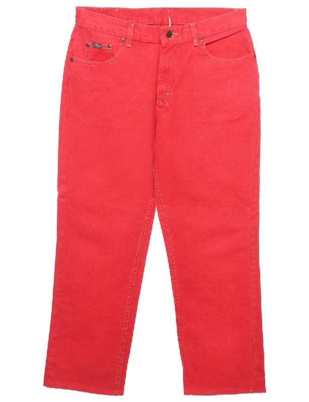 Deal Zone fitted coatRed Lee Cropped Tapered Jeans - W32 L27