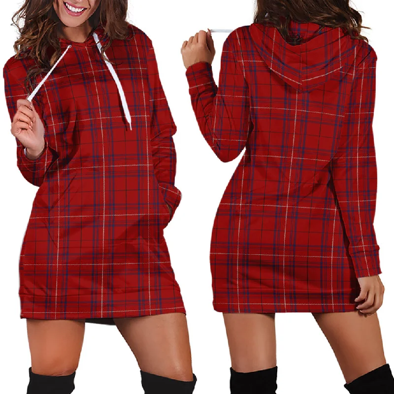 Crazy Deals Rose of Kilravock Tartan Hoodie Dress