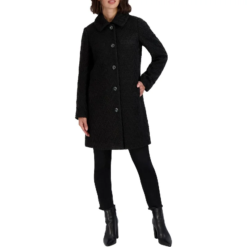 Season Finale Sale fashion-forward coatWomens Collared Long Walker Coat