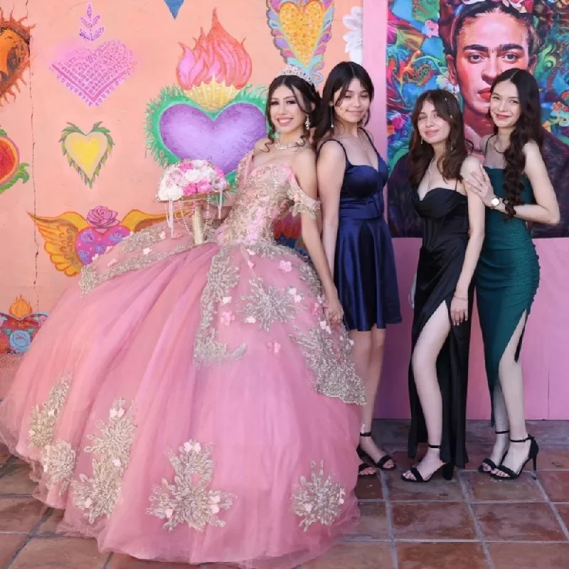 Exclusive Access bodycon dressElegant Pink Vestidos De 15 Quinceañera Sweetheart Beaded Pearls Lace Applique Ball Gown Sweet 16 Birthday Quinceanera Dress