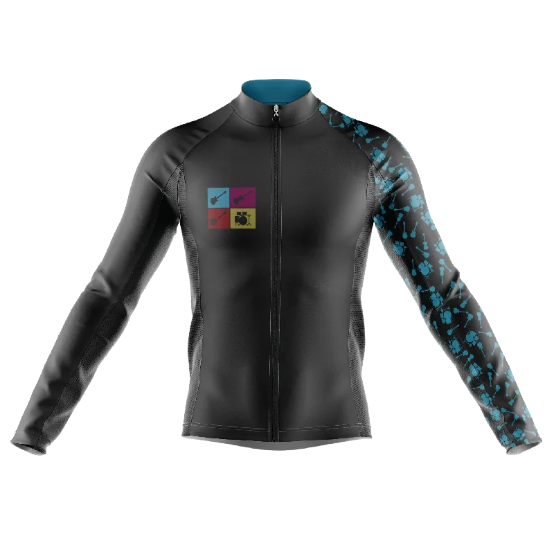 modern sports hoodieBeatle Bike Team Long Sleeve Cycling Jersey