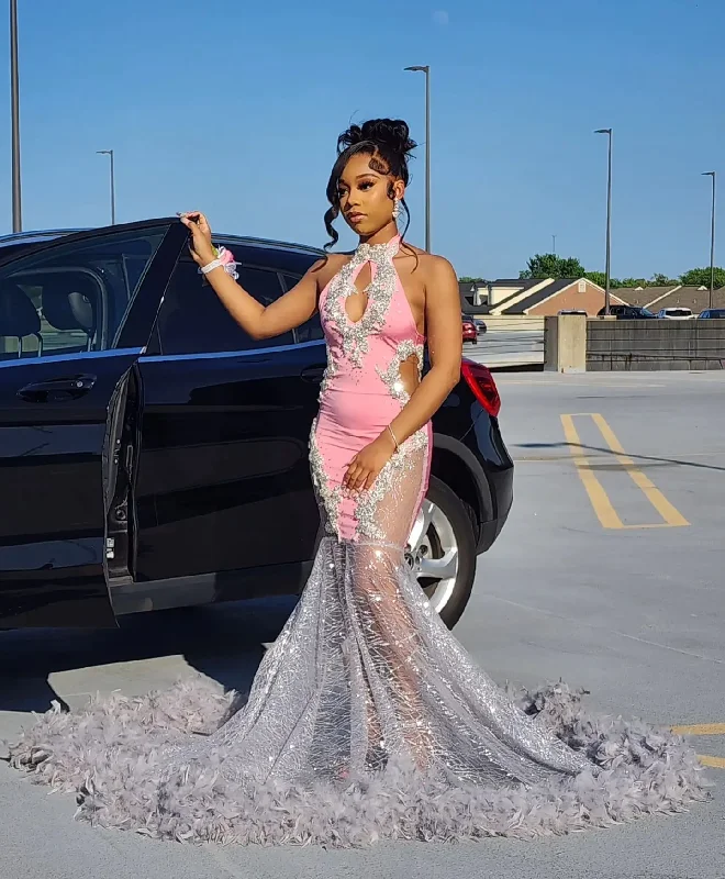 Deal Dash off-shoulder dressEye Catching Beaded Mermaid Long African Prom Gowns Pink Halter Lace Nigerian Aso Ebi Evening Dress See Thru Sexy Party Dress Deal Dash off-shoulder dressEye Catching Beaded Mermaid Long African Prom Gowns Pink Halter Lace Nigerian Aso Ebi Evening Dress See Thru Sexy Party Dress
