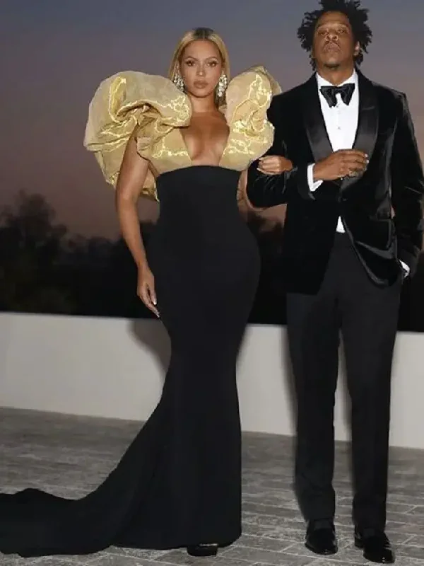 Huge Savings comfy maxi dressEye Catching Black Mermaid Stretchy Prom Dresses With Shiny God Ruched Organza Top Deep V-neck Sexy Long Maxi Gowns
