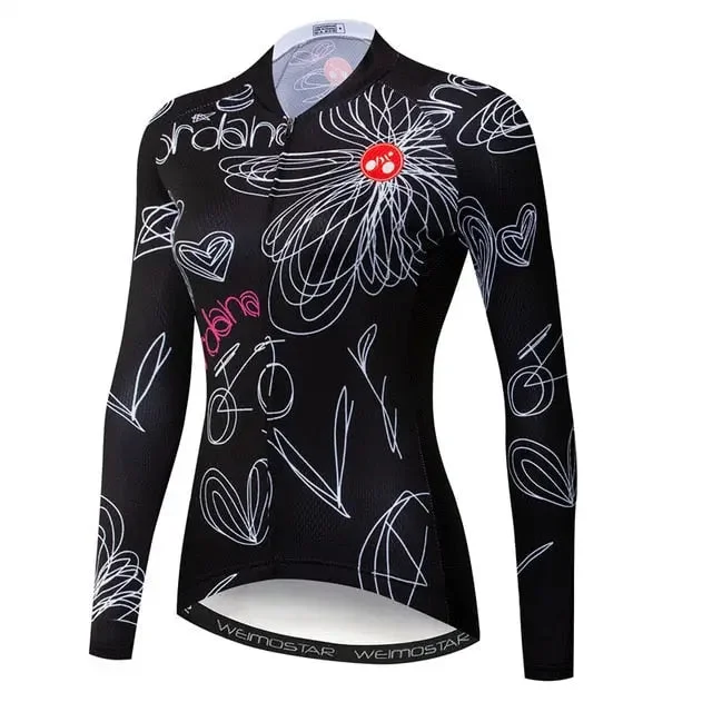 luxe gym hoodieMy Bike Women's Long Sleeve Cycling Jersey