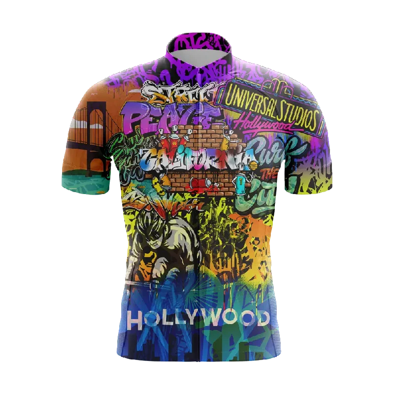 urban sports sweatshirtArtist Series California V2 Short Sleeve Cycling Jersey