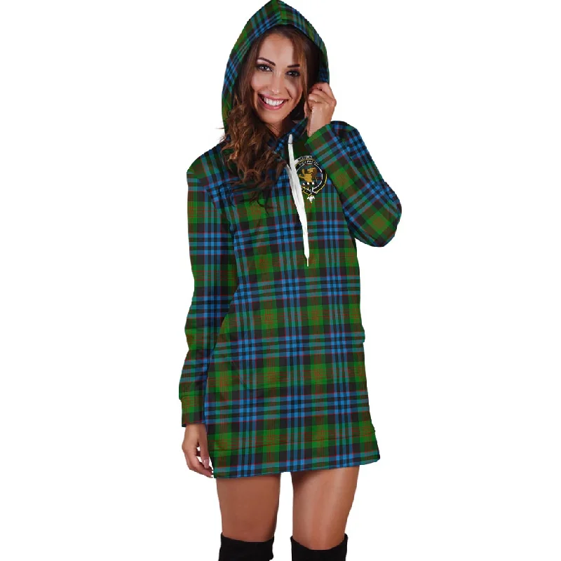 Special Savings Newlands Tartan Hoodie Dress with Family Crest