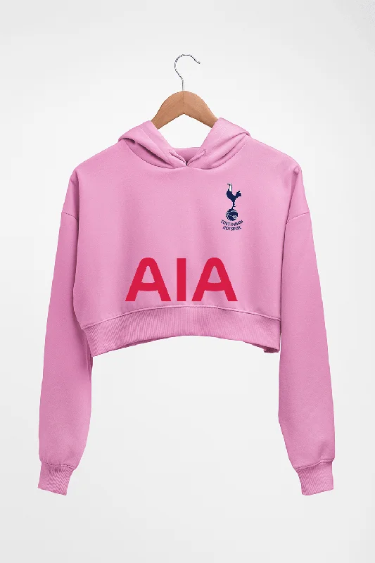 Sneak Peek Sale stylish pullover hoodieTottenham Hotspur F.C. 2021-22 Crop HOODIE FOR WOMEN