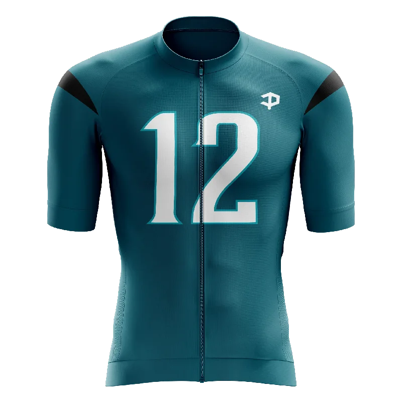 Flash Deals cozy workout hoodieJacksonville Short Sleeve Cycling Jersey