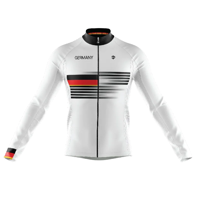 sleek workout sweatshirtGermany Long Sleeve Cycling Jersey