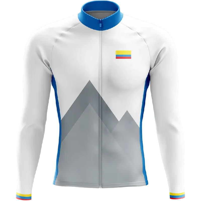 fashion gym hoodieColombia Elite Long Sleeve Cycling Jersey