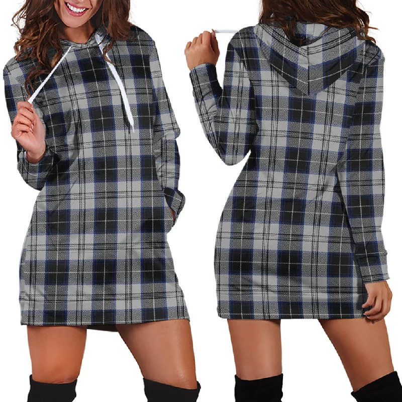 Best Deals Menzies Black Dress Tartan Hoodie Dress