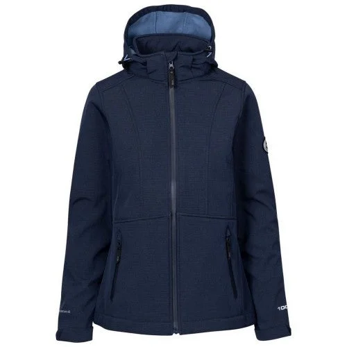 Shop and Save long coatTrespass Womens/Ladies Christine DLX Soft Shell Jacket