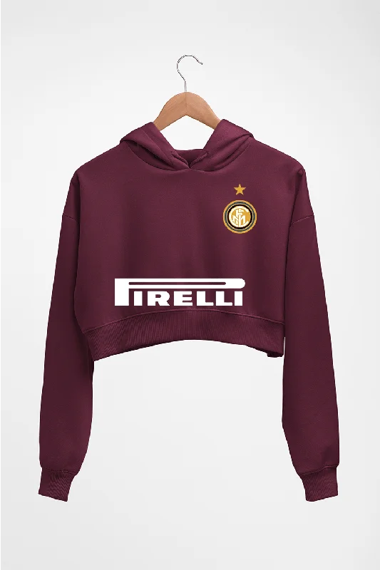 Crazy Deals casual hoodie for workoutInter Milan 2021-22 Crop HOODIE FOR WOMEN