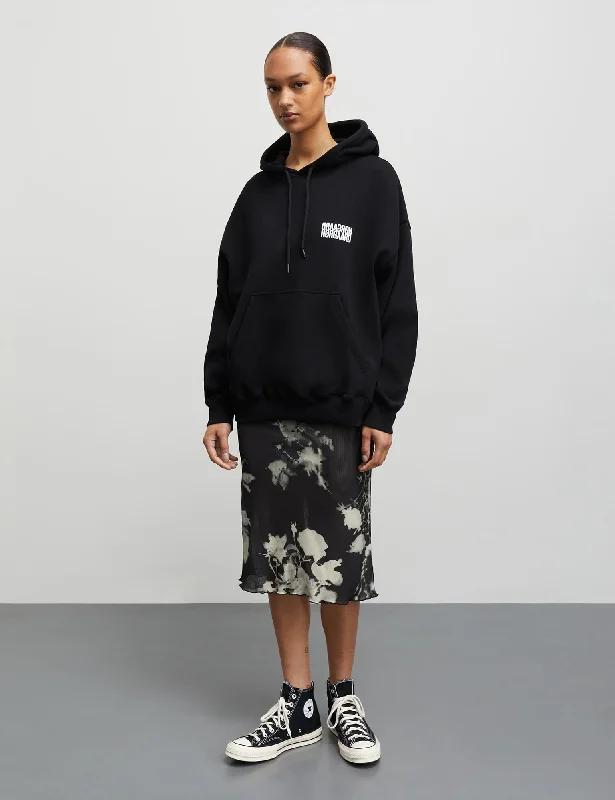 Act Fast modern sports hoodieOrganic Sweat Atlas Hoodie, Black