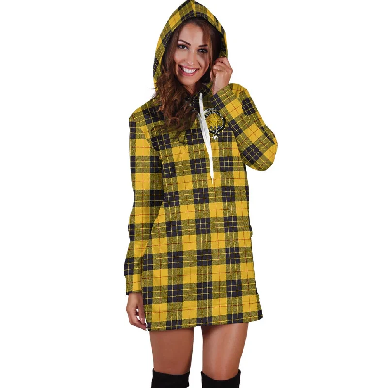 Blowout Deals MacLeod of Lewis Ancient Tartan Hoodie Dress with Family Crest
