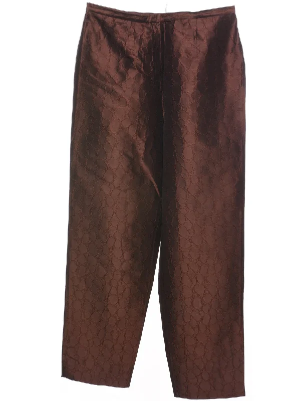 Brown Trousers - W32 L30