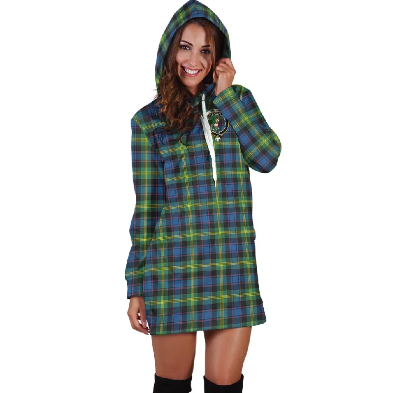Value Deals Watson Ancient Tartan Hoodie Dress with Family Crest