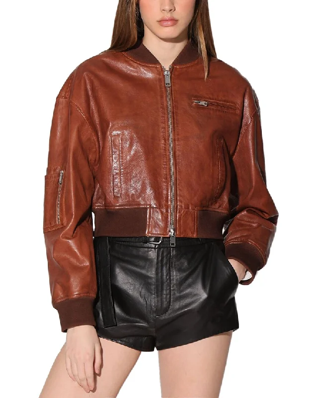 cozy coatWalter Baker Sydney Leather Jacket