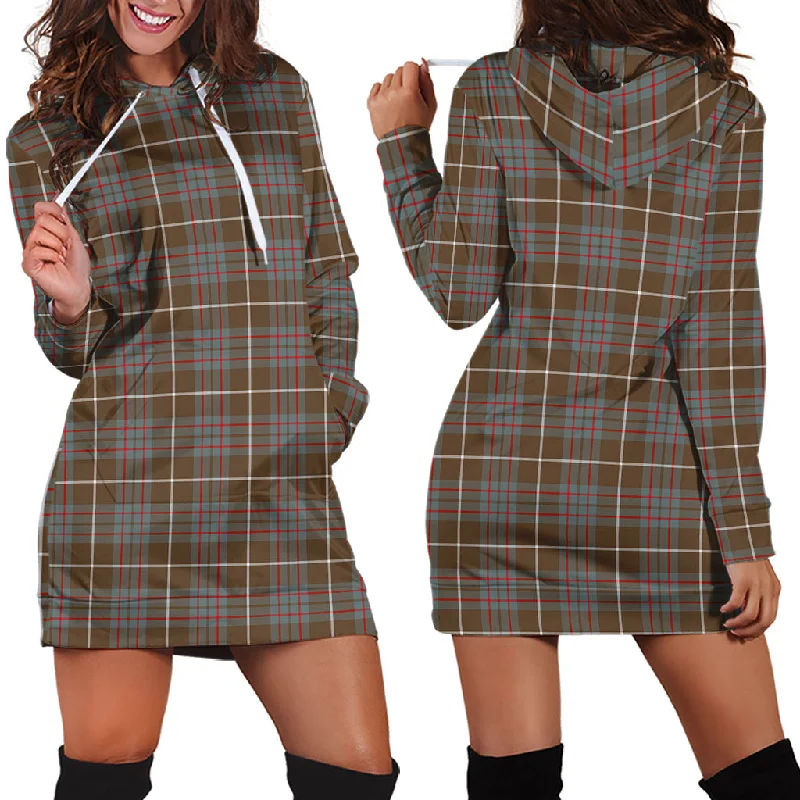 Year-End Clearance MacIntyre Hunting Weathered Tartan Hoodie Dress