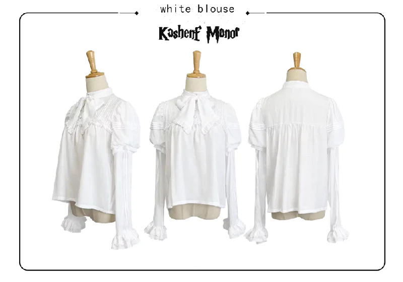 white blouse