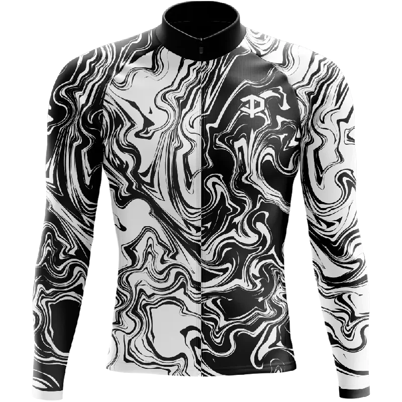Weekend Deal performance workout sweatshirtSea and Sky Long Sleeve Cycling Jersey