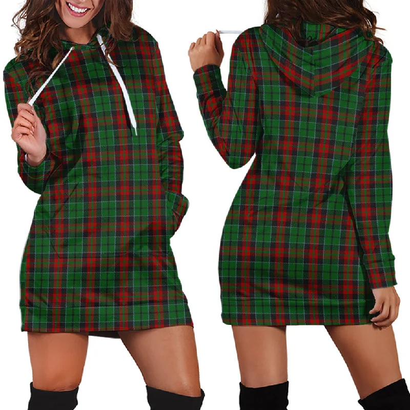 Midnight Madness Walker Tartan Hoodie Dress