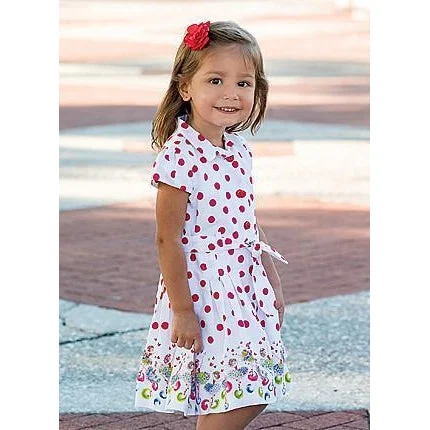 trendy wrap dressSarah Louise Red Polka Dot Dress