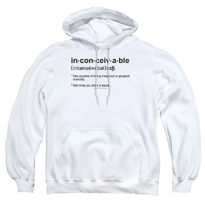 Final Markdown fleece hoodie for winterPrincess Bride, The Definition - Pullover Hoodie Final Markdown fleece hoodie for winterPrincess Bride, The Definition - Pullover Hoodie