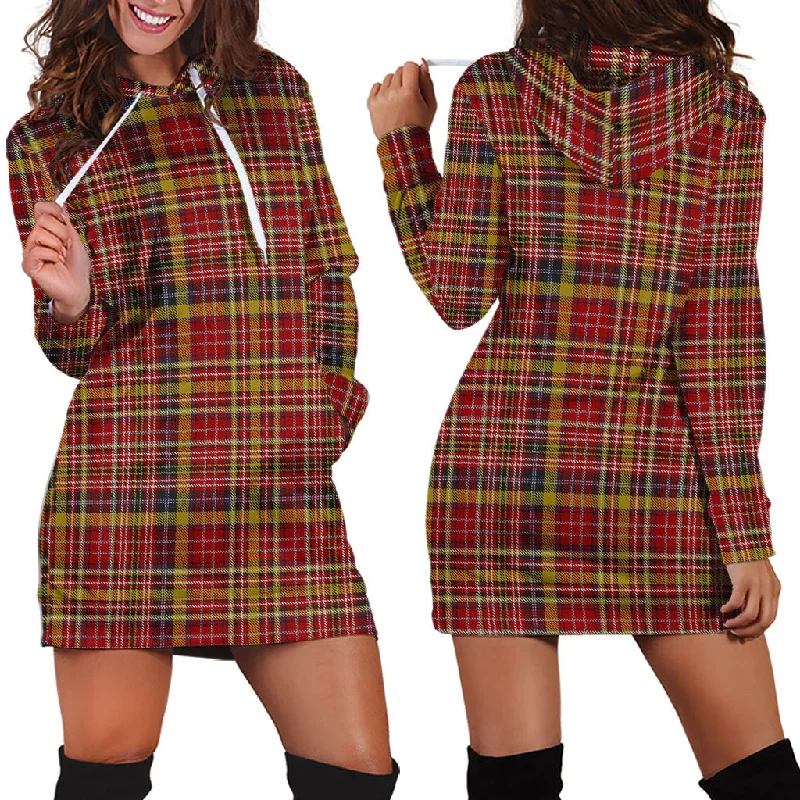 Deal Zone Ogilvie (Ogilvy) of Strathallan Tartan Hoodie Dress