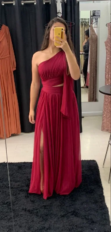 Extra Discounts boho-chic dressElegant One Shoulder A-line Evening Dress,Wedding Guest Dress Y5779 Extra Discounts boho-chic dressElegant One Shoulder A-line Evening Dress,Wedding Guest Dress Y5779