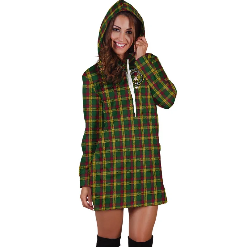Flash Deals MacMillan (McMillan) Tartan Hoodie Dress with Family Crest
